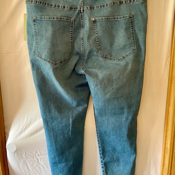 H&M skinny high waist cropped length jeans size 18 - Picture 2 of 5